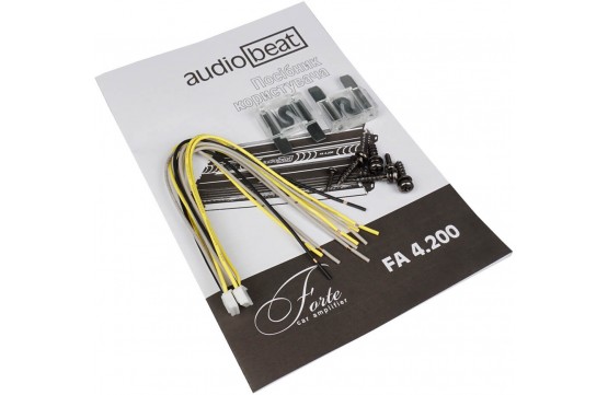 Чотириканальний підсилювач AudioBeat FA 4.200