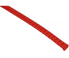 Полиэстеровый рукав для кабеля AudioBeat 4мм Red