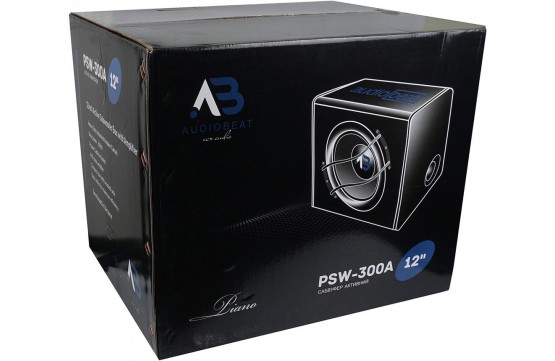 Автосабвуфер корпусний активний AudioBeat PSW-300A