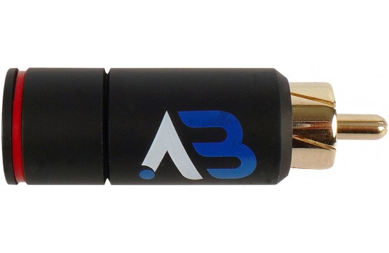 RCA конектори Audiobeat Black Core (4 шт.)