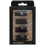 RCA конектори Audiobeat Black Core (4 шт.)