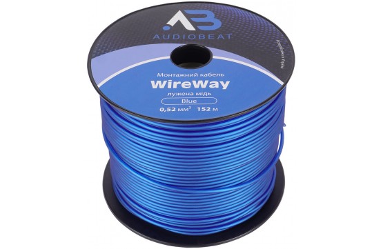 Монтажний кабель Audiobeat WireWay Blue