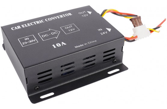 Перетворювач напруги AudioBeat 24V to 12V (10A)