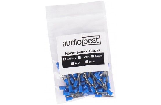 Наконечник-гільза AudioBeat 0.75 мм