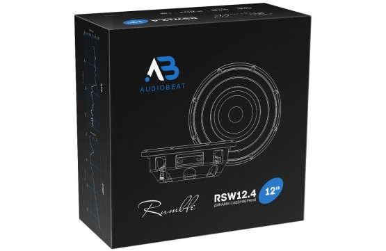 Сабвуферний динамік AudioBeat Rumble RSW 12.4